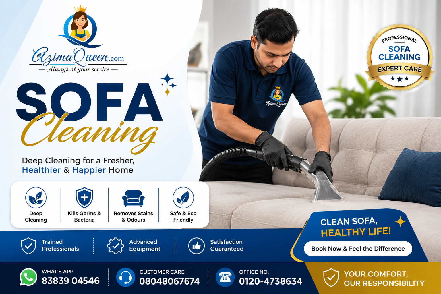 Sofa Cleaning Banner