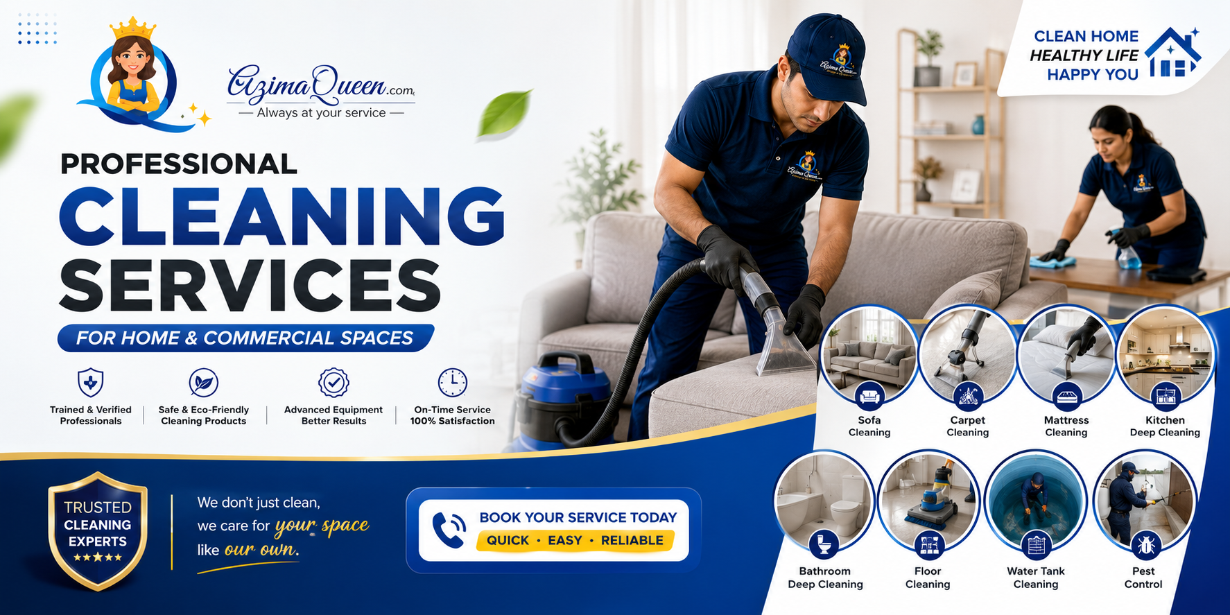 Professional Cleaning Services in Delhi NCR