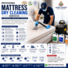 Mattress Dry Cleaning by Azima Queen using advanced equipment and eco-friendly TASKI chemicals.