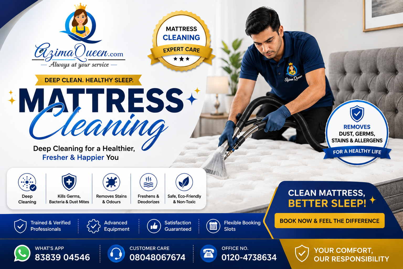 Mattress Cleaning Banner