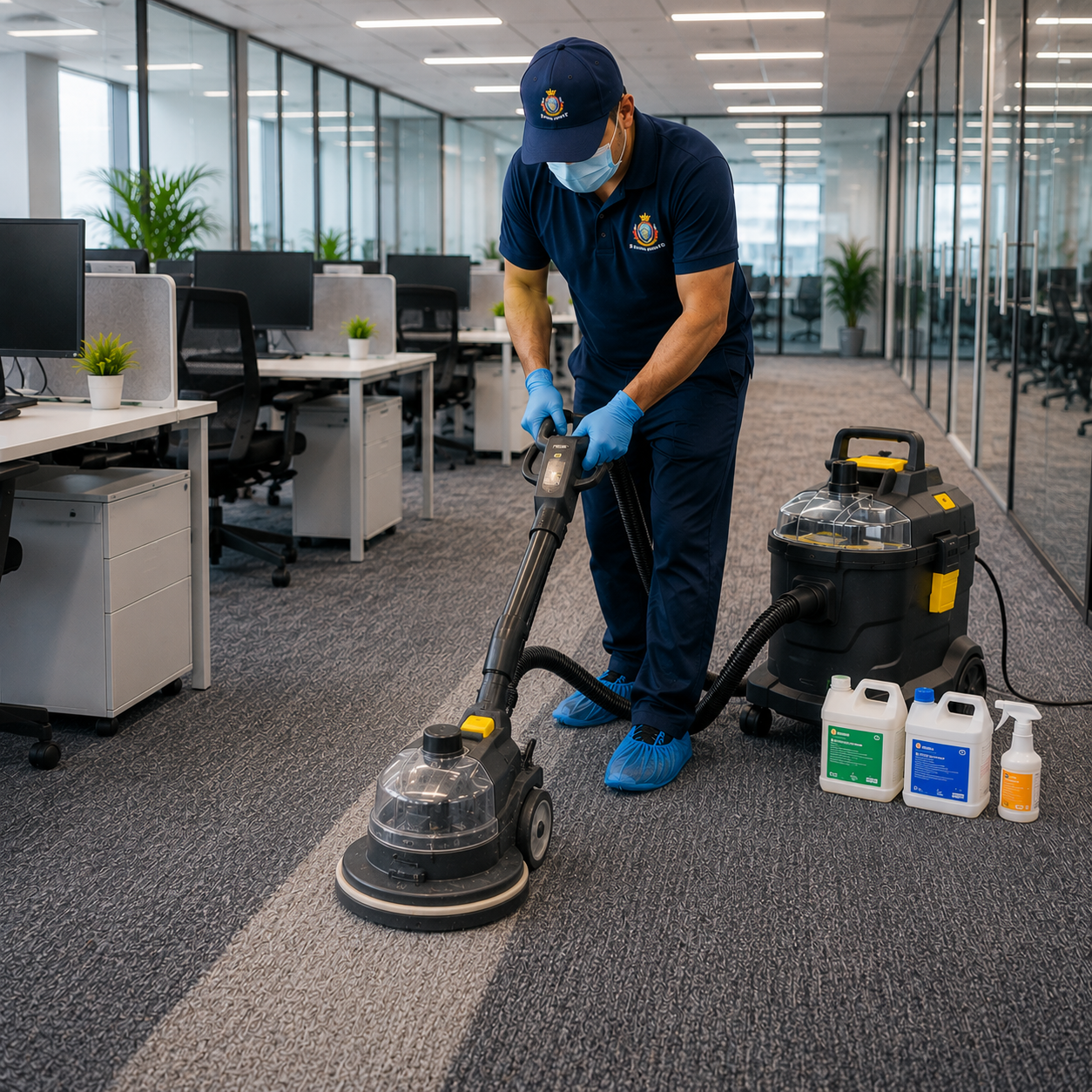 Office Carpet Dry Cleaning - Image 2