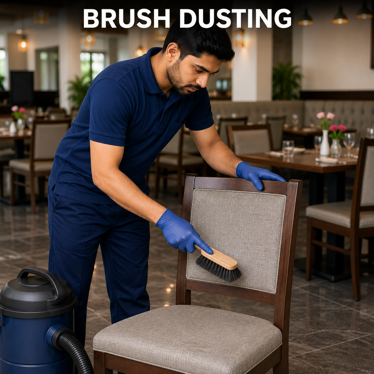 Restaurant Chair Cleaning - Image 2