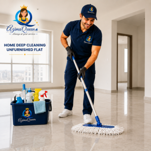Unfurished Flat Deep Cleaning Service in Delhi NCR by Azima Queen