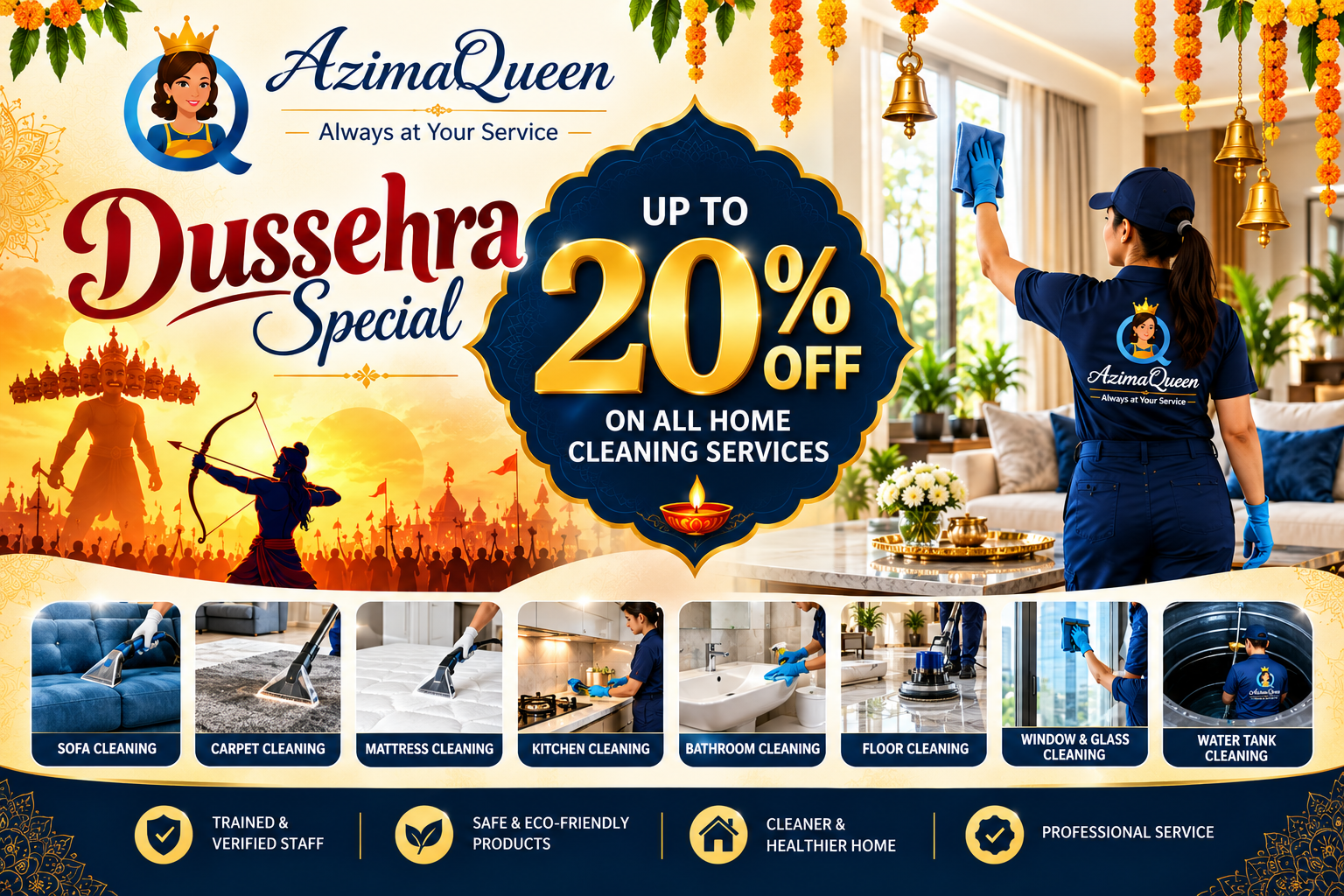 Dussehra Special Home Cleaning Offer